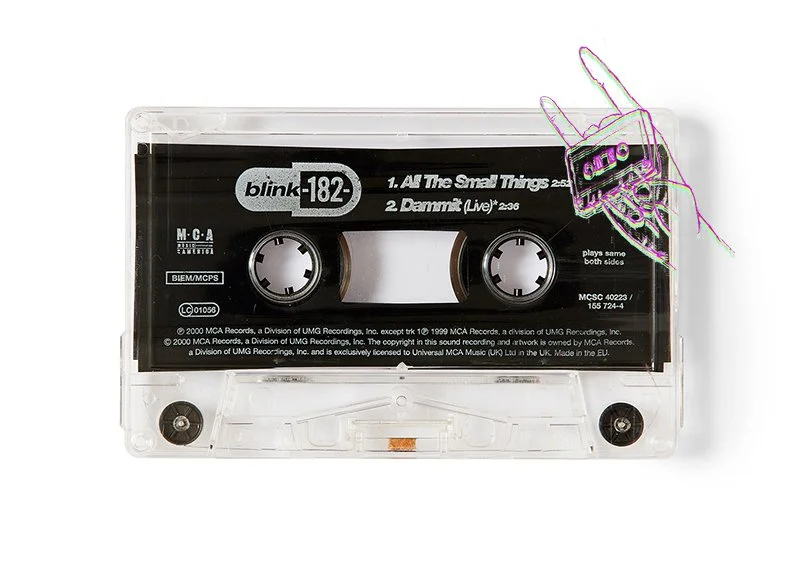 Blink 182 - All The Small Things — Classic Cassette Prints